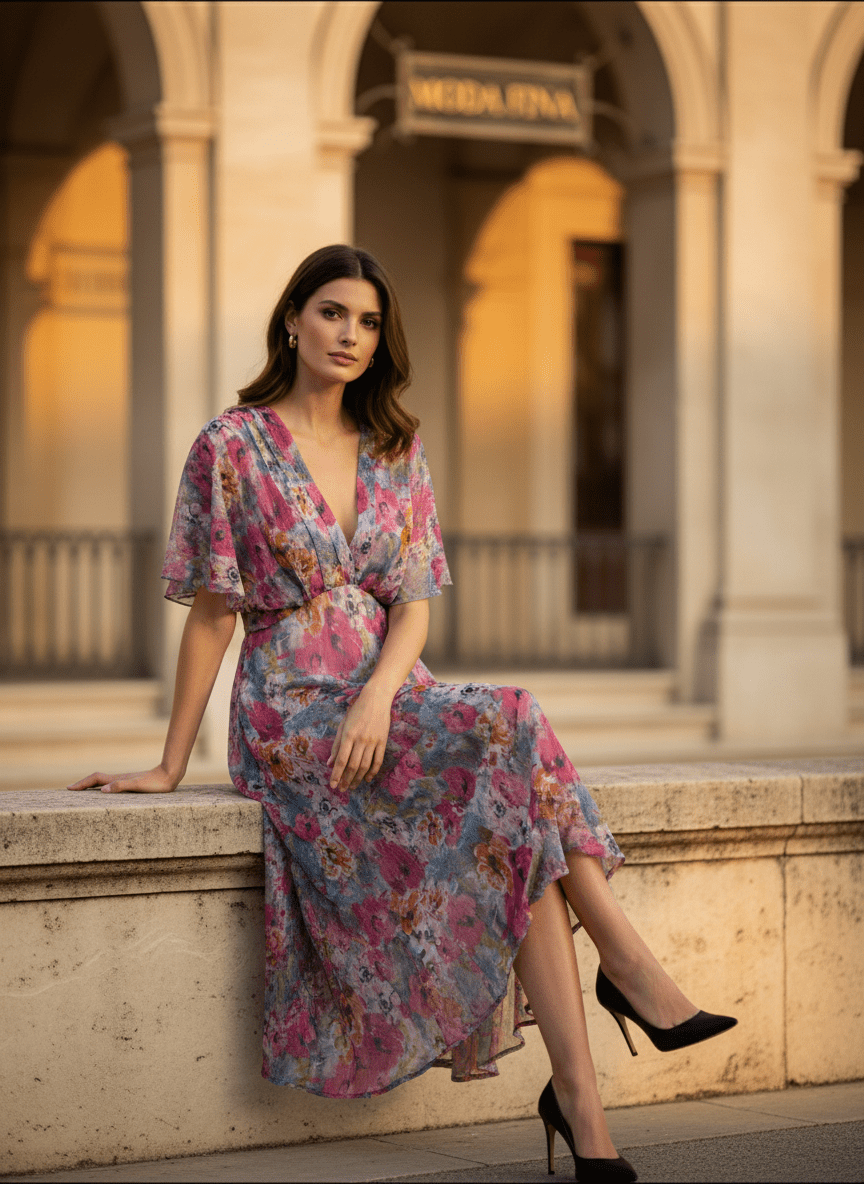 Robe Alabama FUSCHIA - RUE DES ABBESSES Robe