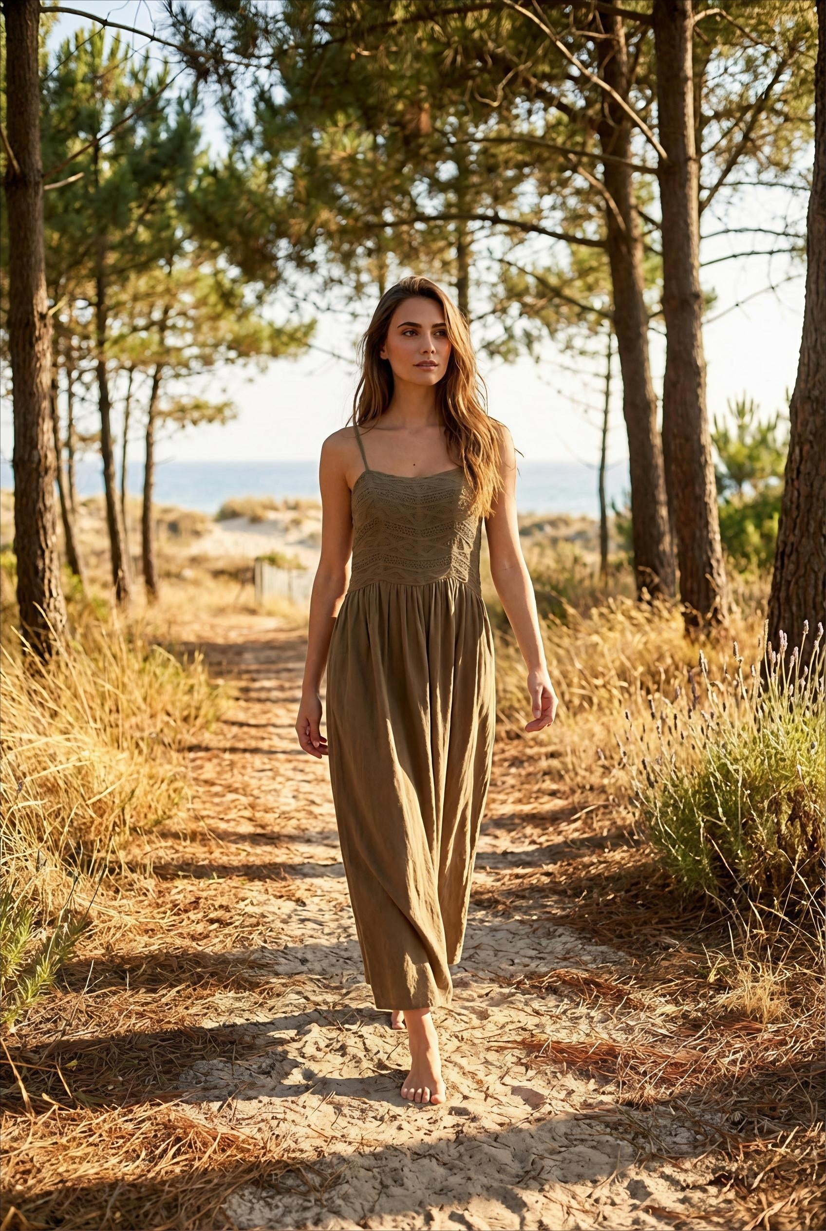 ROBE COCONUT OLIVE - RUE MAZARINE Robe