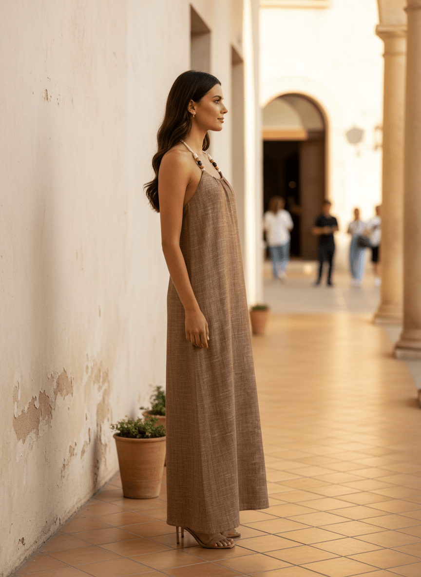 Robe Falino BROWN - THE KORNER ROBE