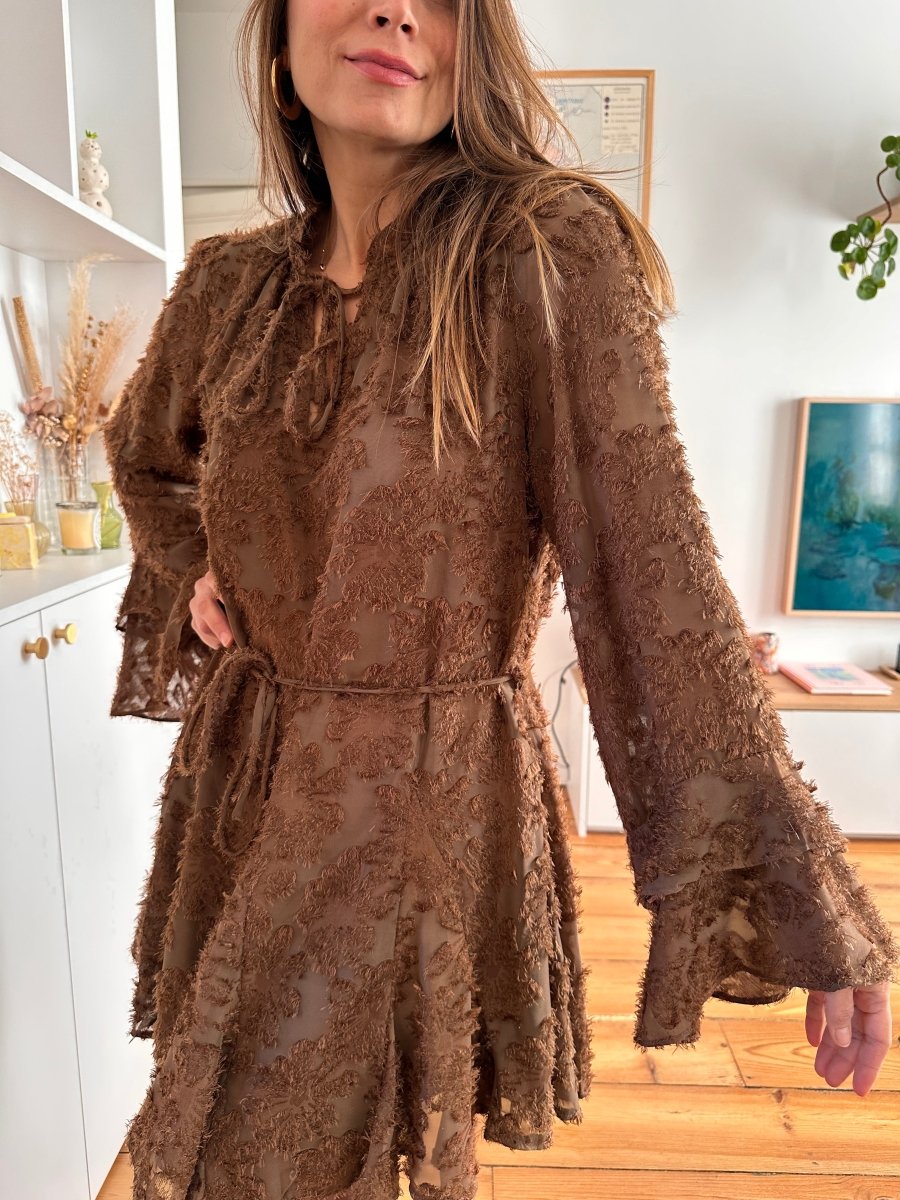 Robe Magda CHOCOLAT - KILKY Robe