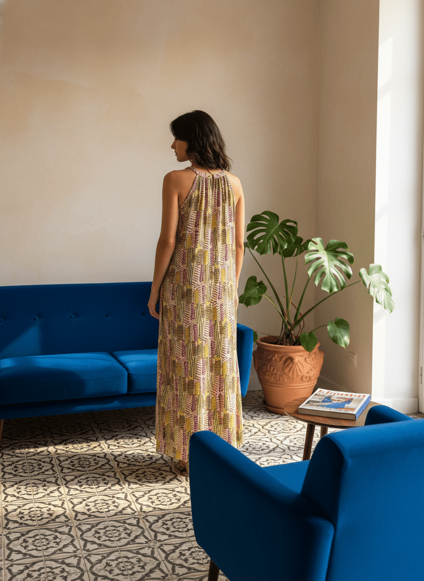 ROBE MAGDA KAKI - SEEUSOON Robe