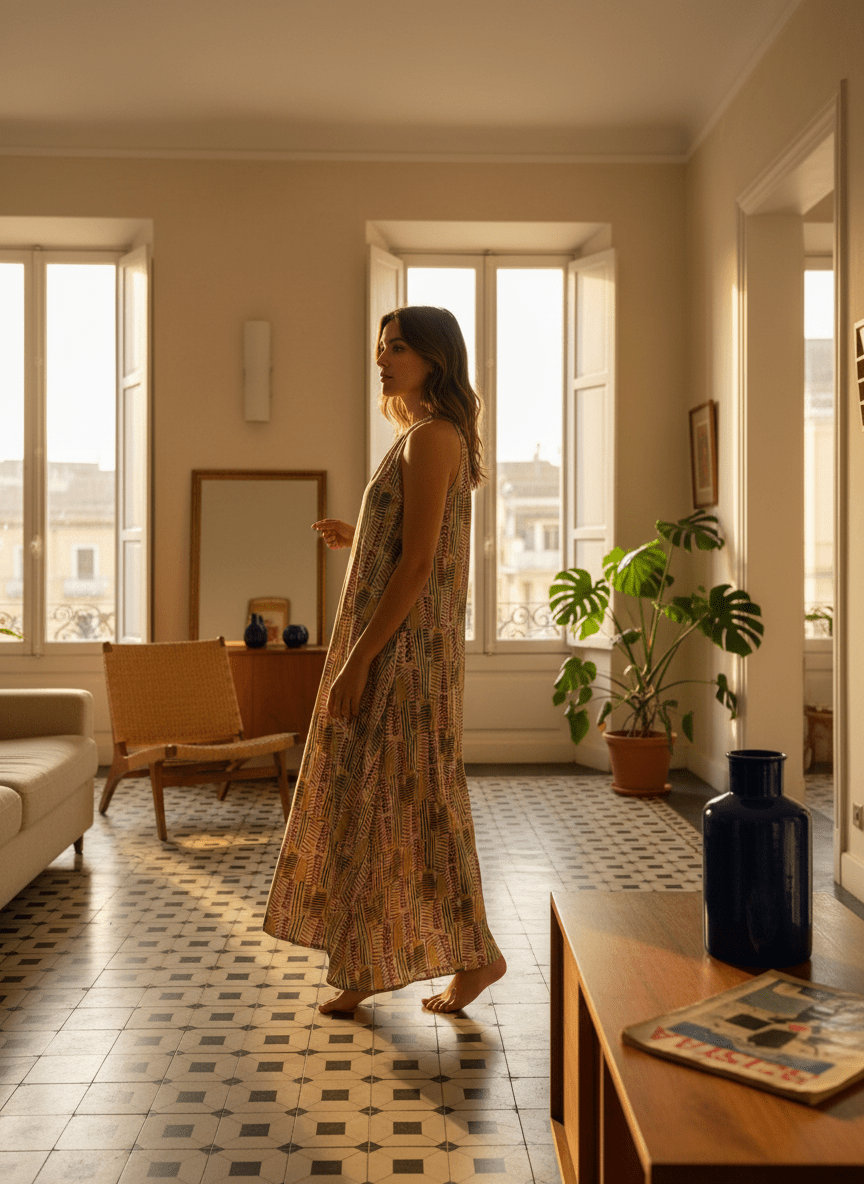 ROBE MAGDA KAKI - SEEUSOON Robe