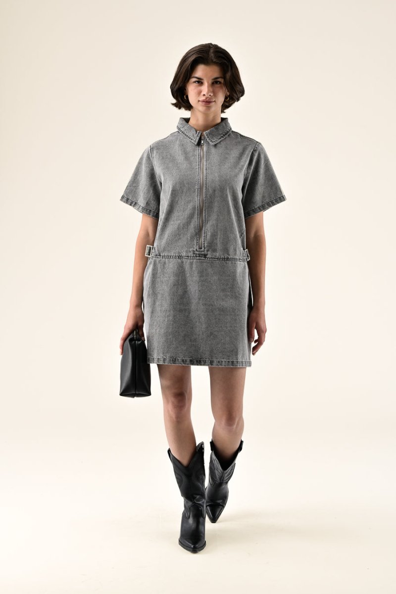 ROBE MAHENA Gris - ORFEO Robe