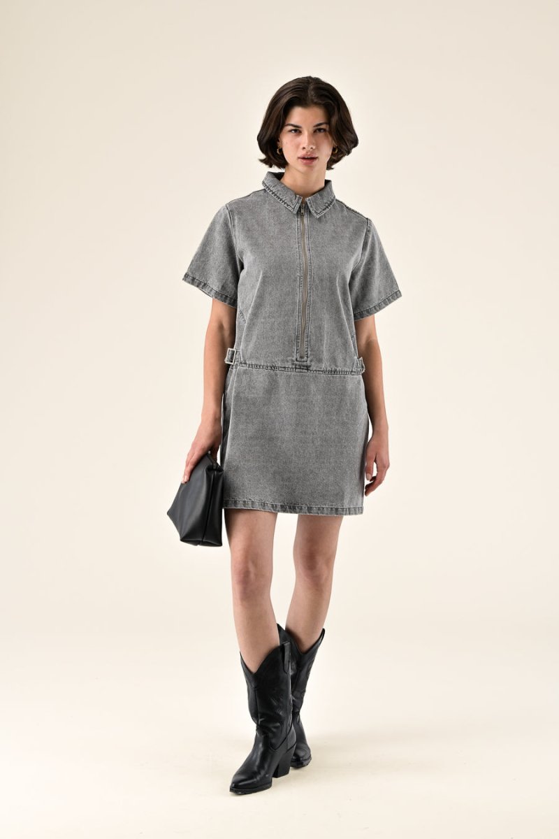 ROBE MAHENA Gris - ORFEO Robe