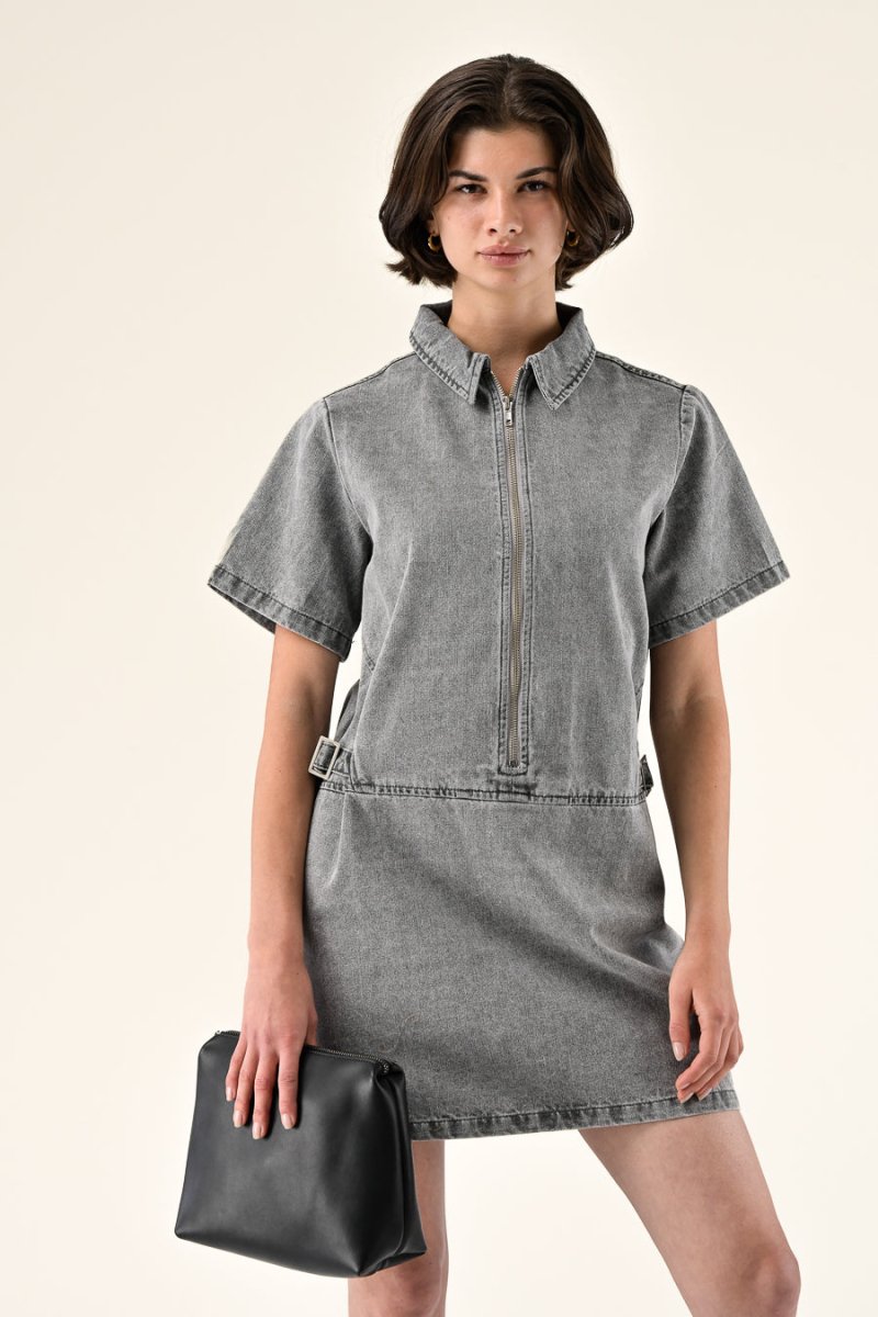 ROBE MAHENA Gris - ORFEO Robe