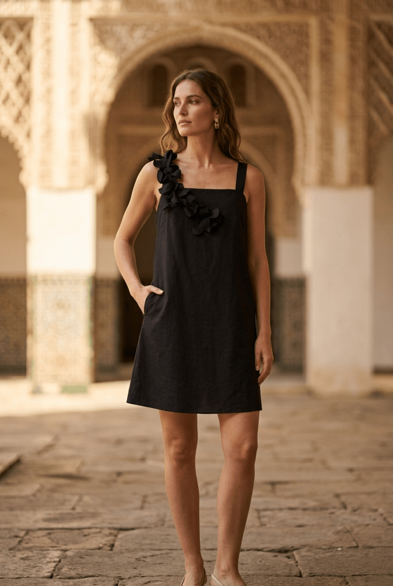 Robe Melinda NOIR - WILD PONY Robe