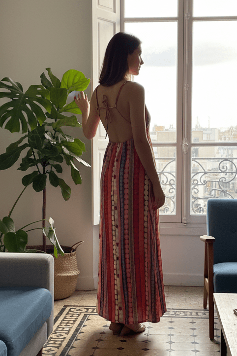 Robe RAFEA IMPRIME COPACABANA - LAUREPLUSMAX Robe