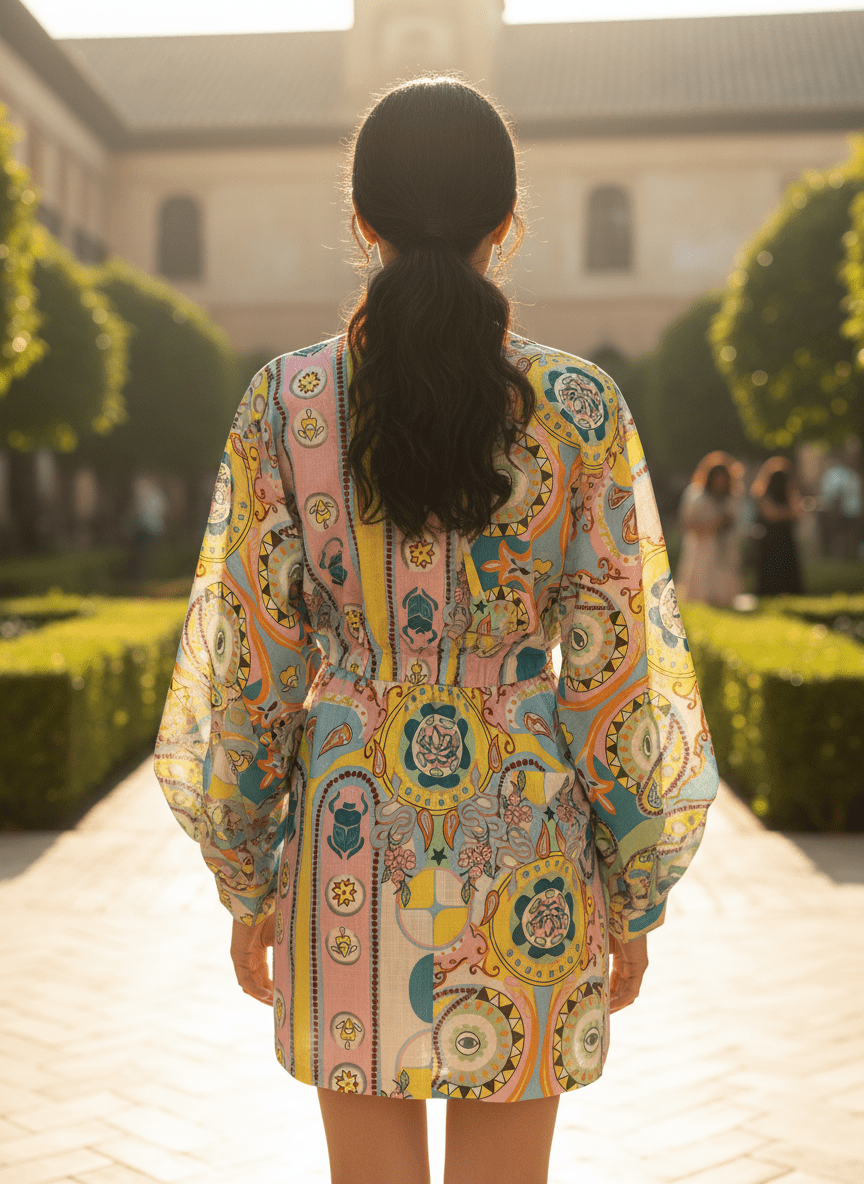 ROBE SOA BOLLYOOD BLOOM - CASBAH LOVE Robe