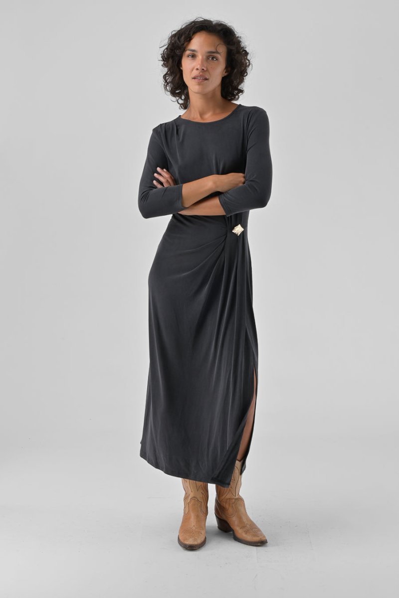 ROBE TABITHA NOIR - ORFEO Robe