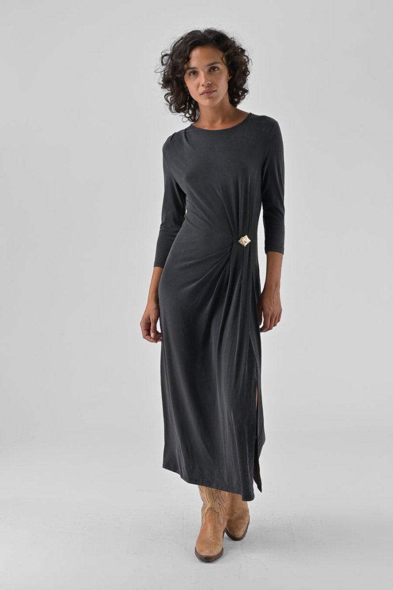 ROBE TABITHA NOIR - ORFEO Robe