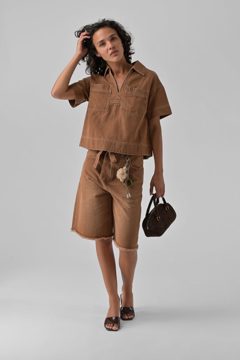 SHORT LILO CHOCOLAT - ORFEO SHORT