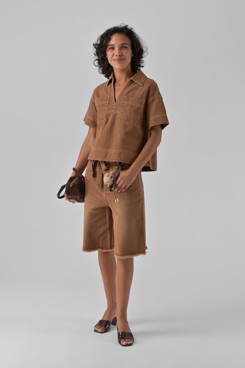 SHORT LILO CHOCOLAT - ORFEO SHORT