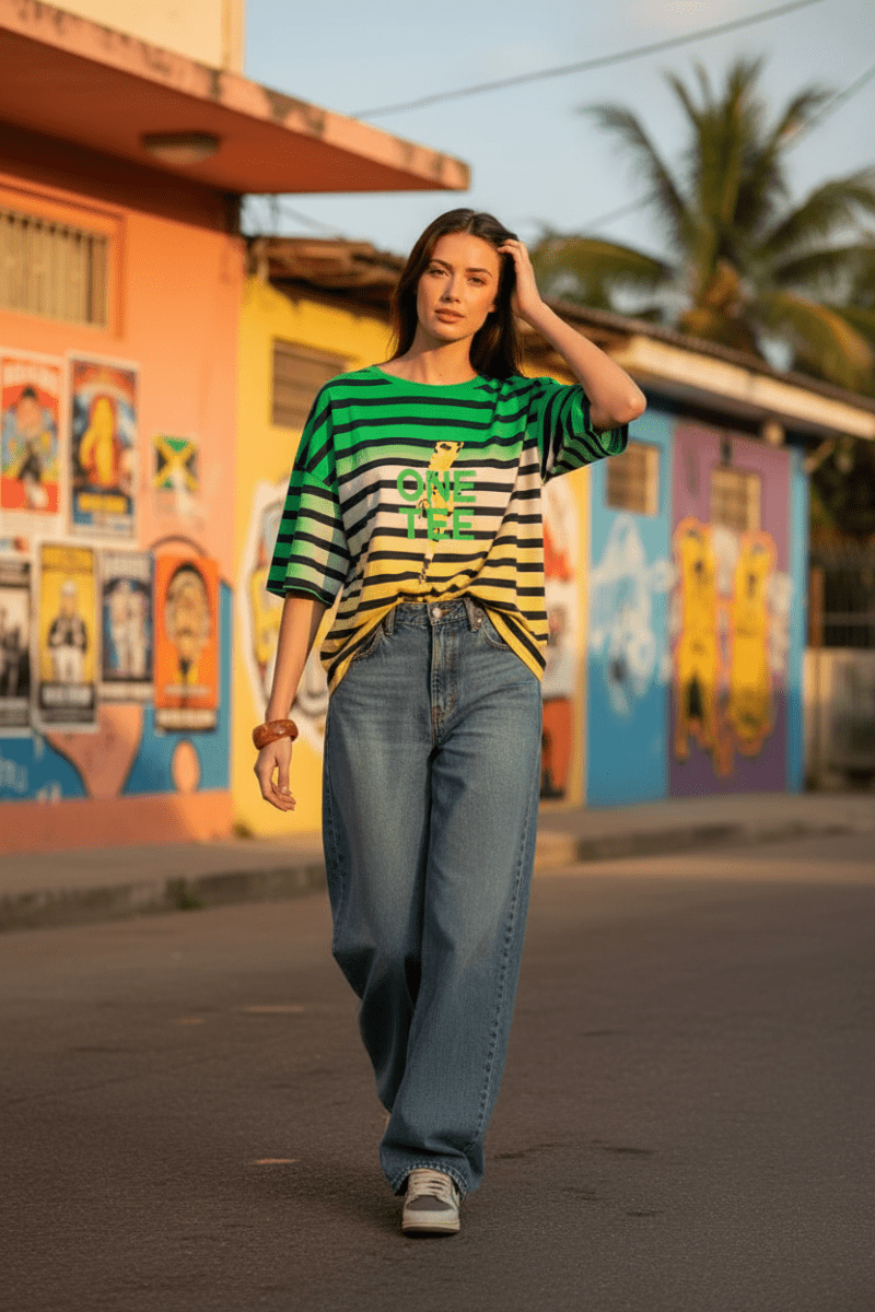T-shirt AVA GREEN - ONE TEE T-shirt