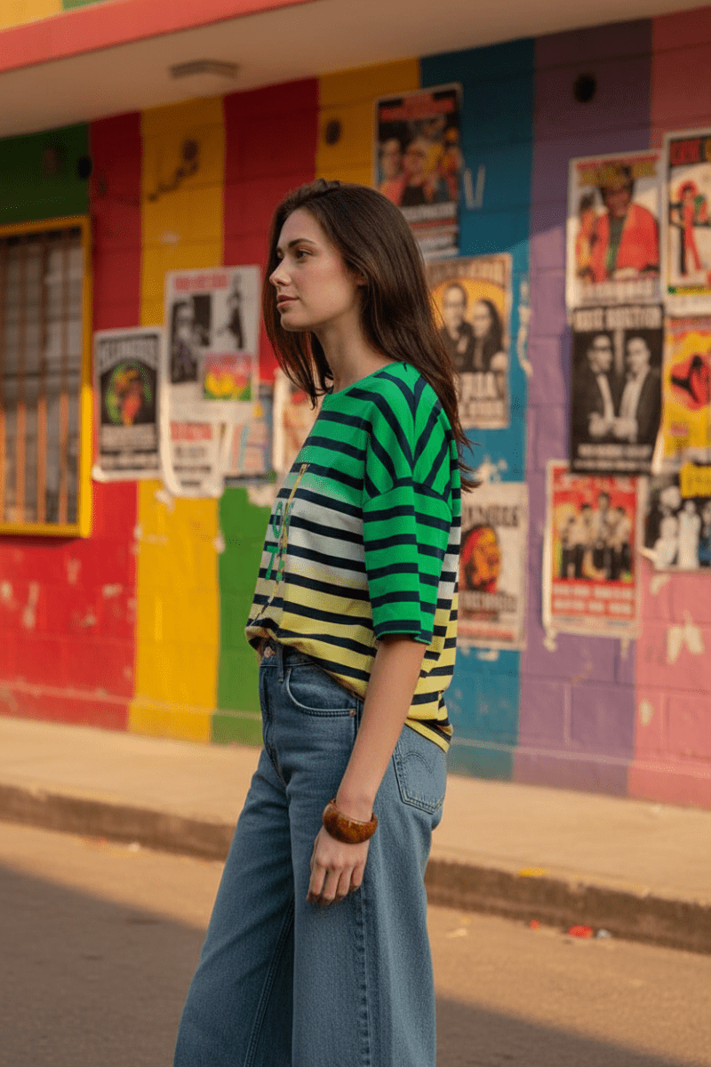 T-shirt AVA GREEN - ONE TEE T-shirt