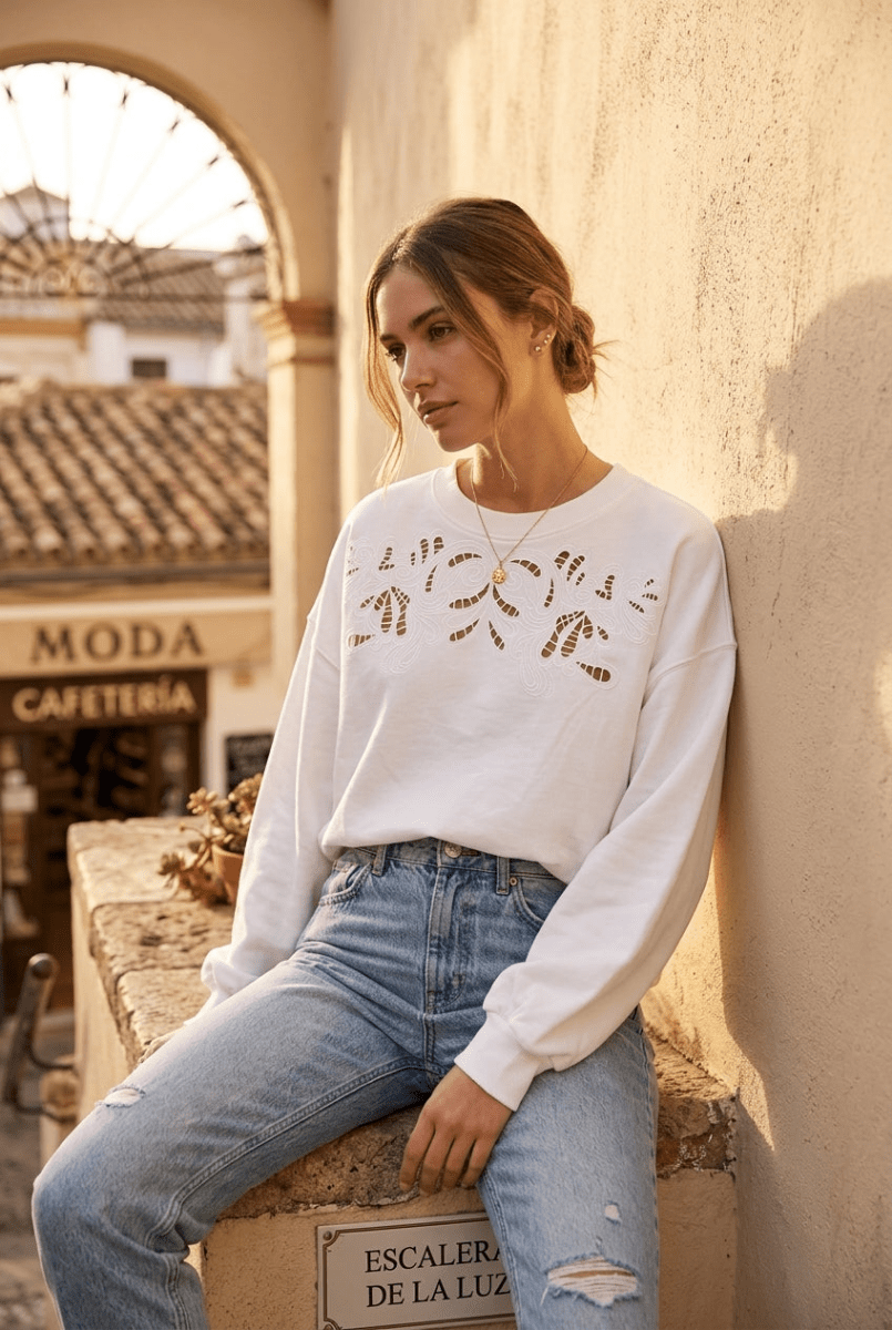 T - SHIRT IDOLE ECRU - RUE MAZARINE TOP