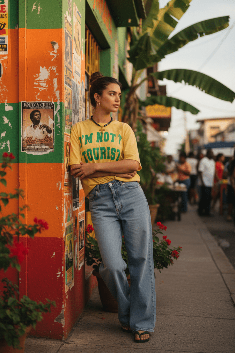 T-shirt Margareth YELLOW - ONE TEE T-shirt