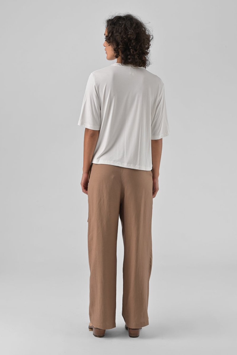 T - SHIRT SASKIA ECRU - ORFEO T - SHIRT