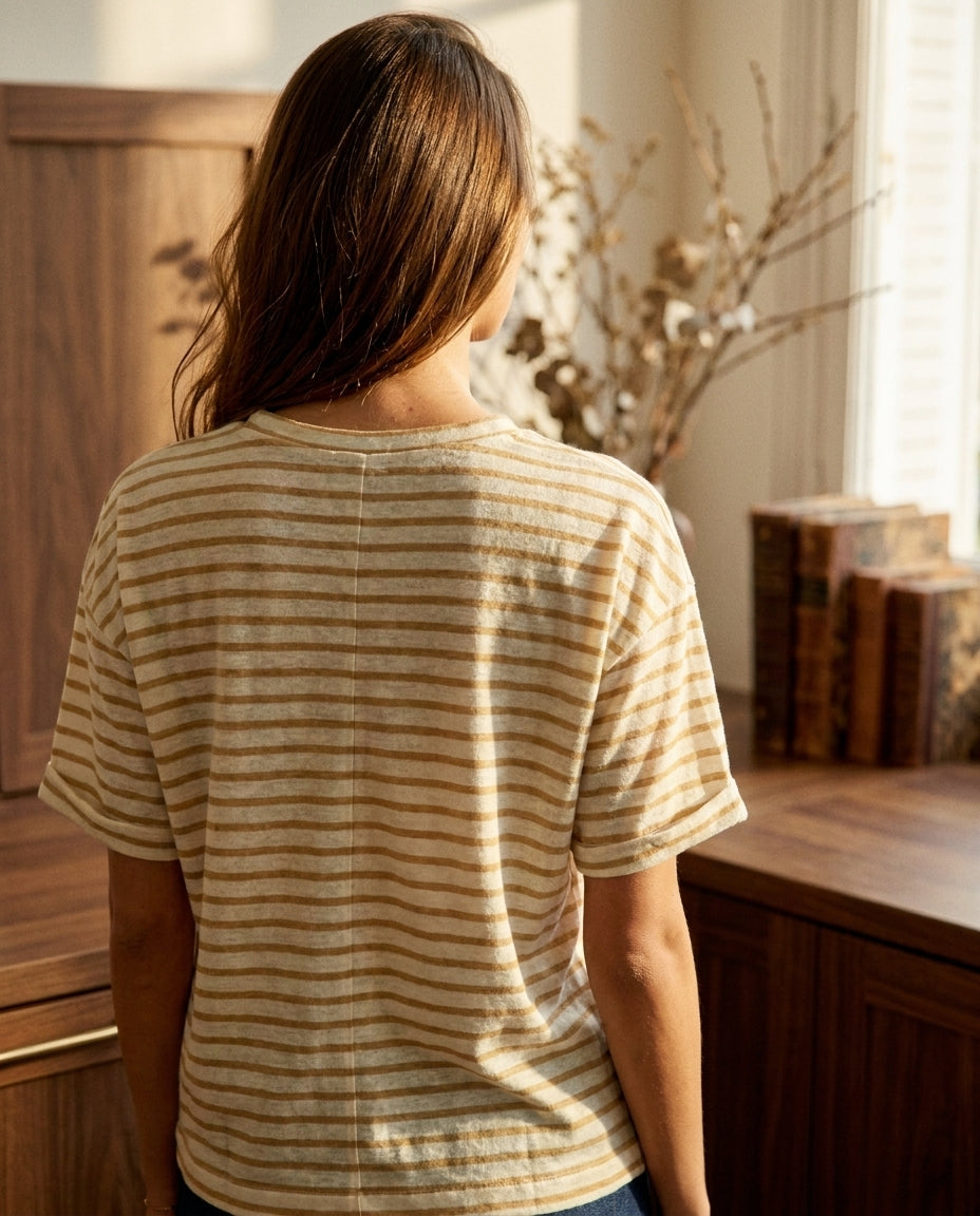 T-SHIRT TAIS ECRU/BEIGE - LA PETITE ETOILE T-SHIRT