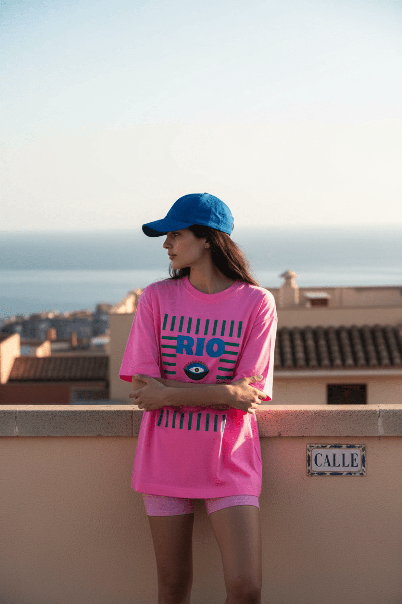 TILA ROSE DE JANEIRO - LAUREPLUSMAX T-shirt
