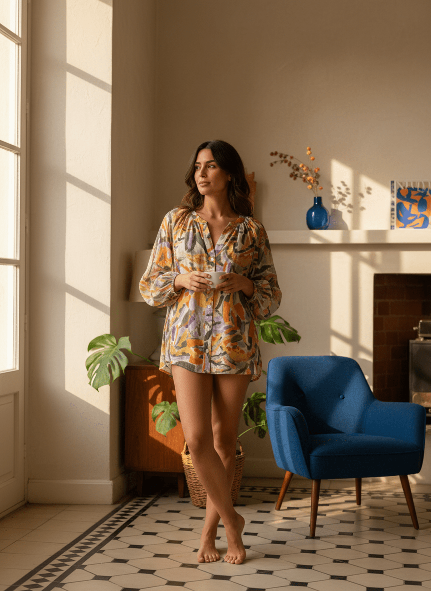 TOP BRUNA KAKI - SEEUSOON Top