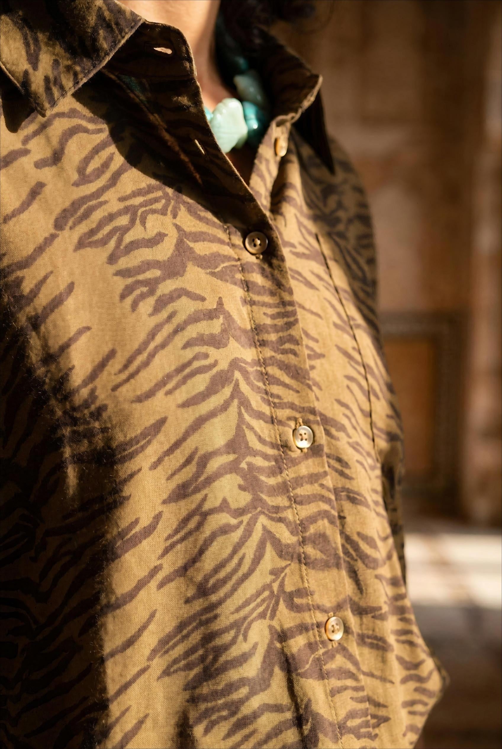 TOP GABIN LEOPARD - ORFEO TOP