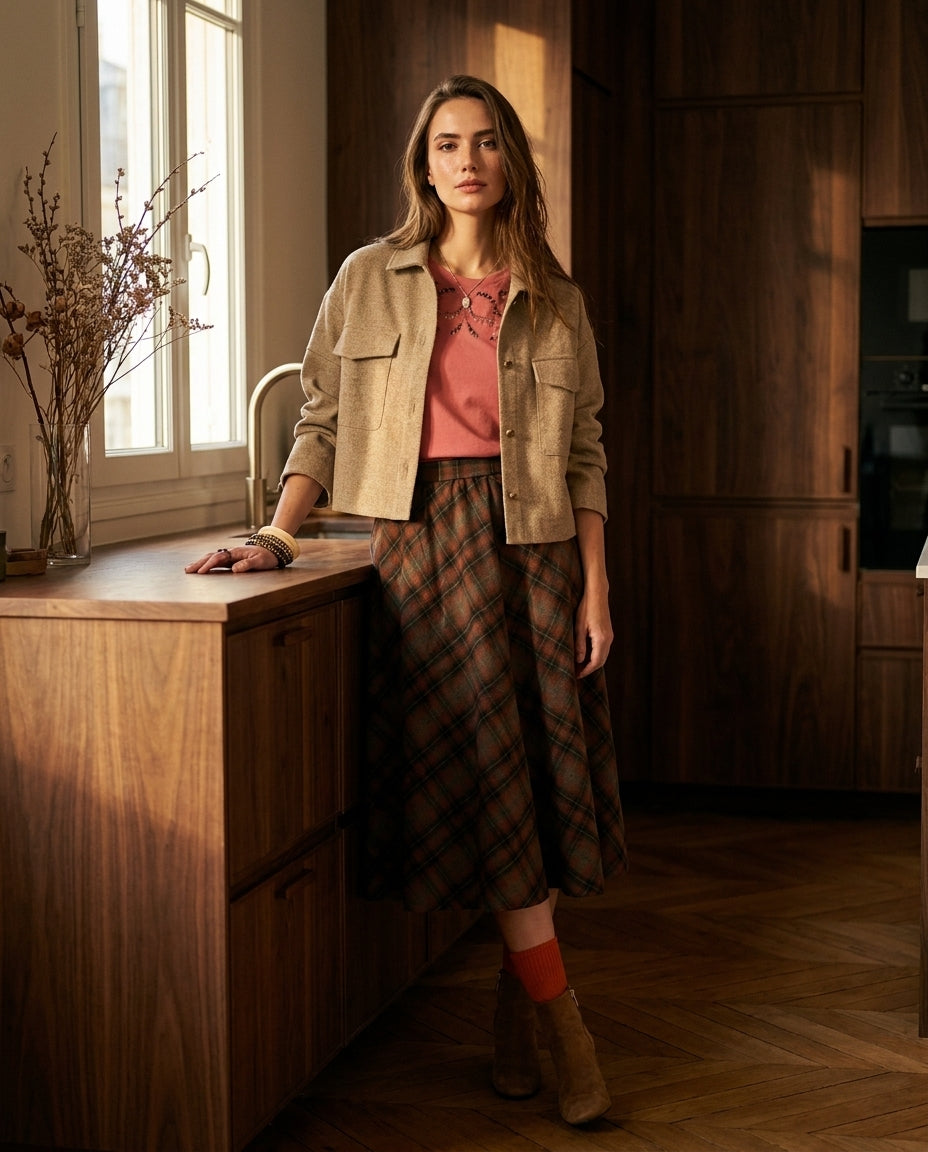 TOP LYLOU BEIGE - MINUIT DOUZE TOP