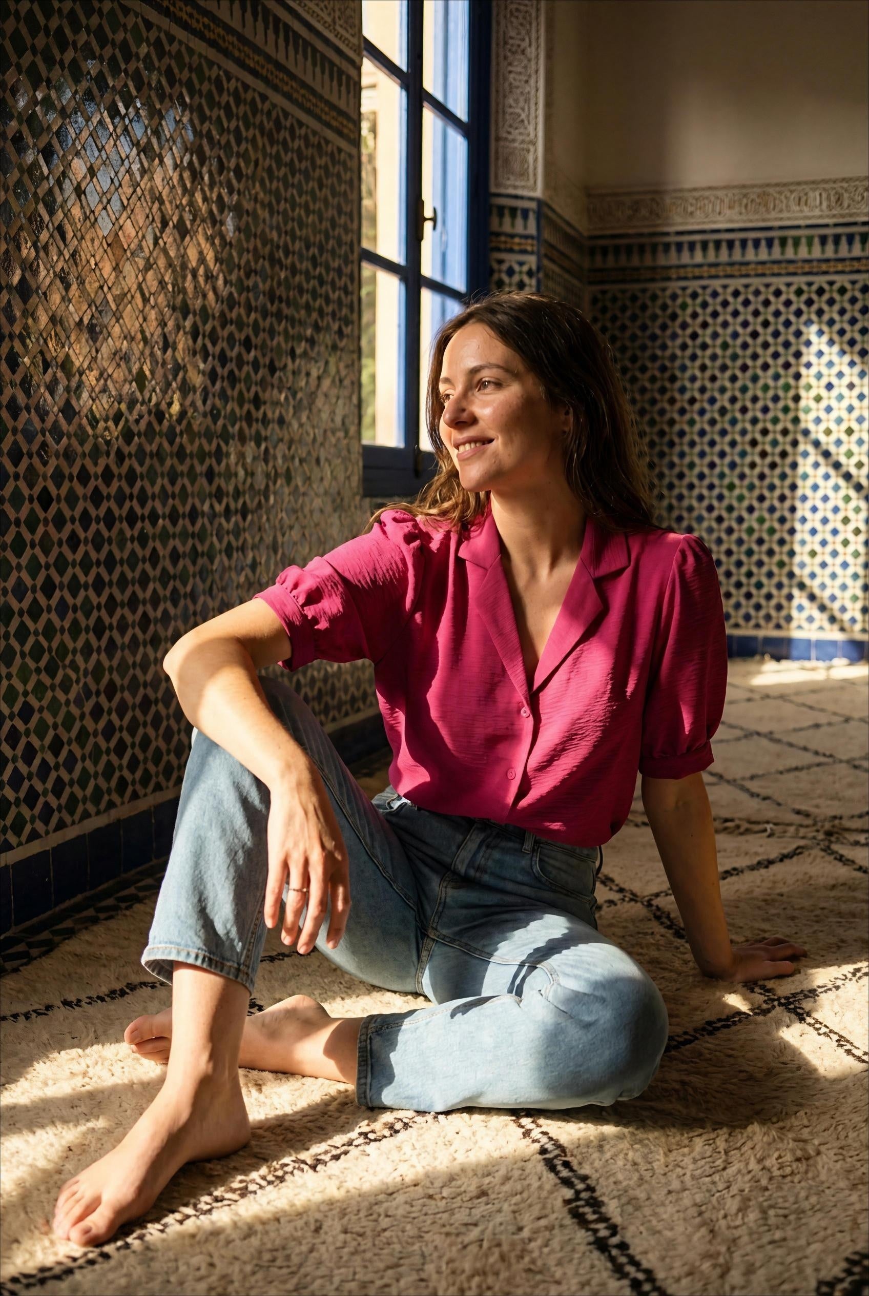 TOP NATALIA UNI VIOLET - RUE DES ABBESSES Top