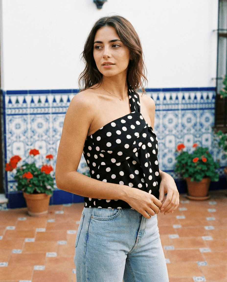 Top Polly NOIR - WILD PONY Top
