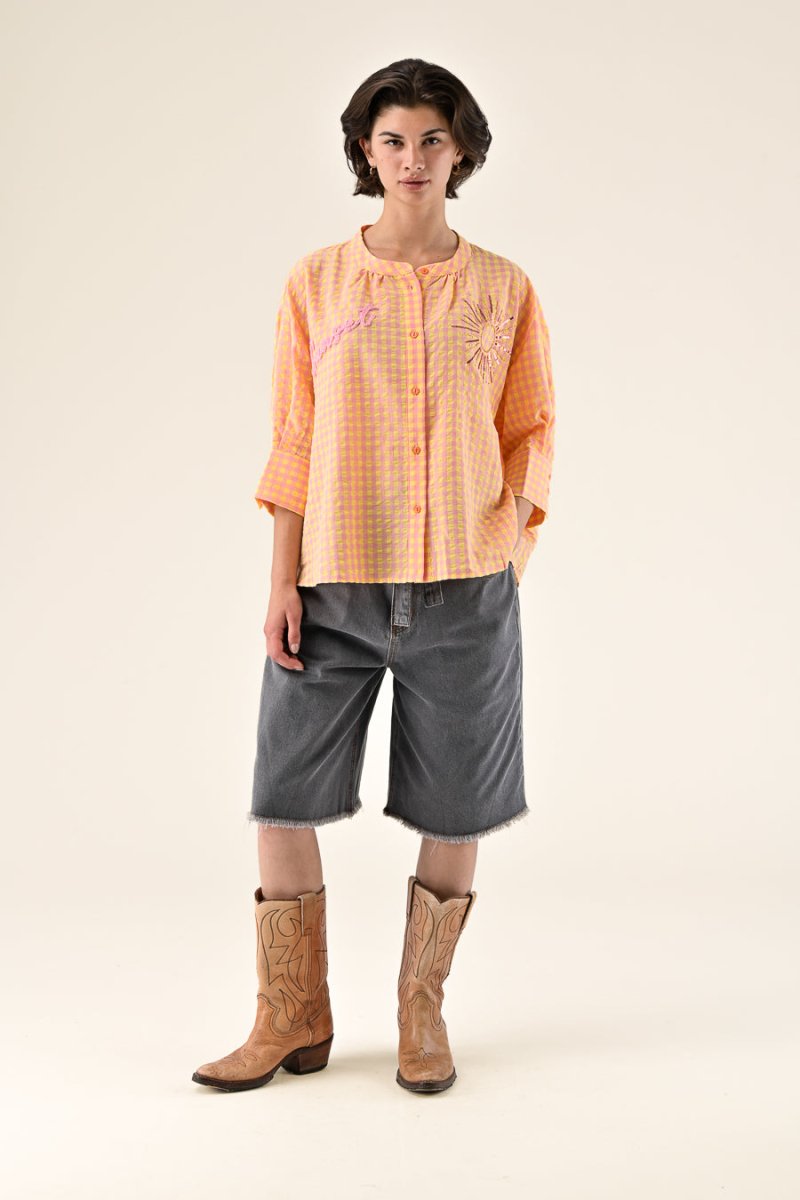 TOP SIMONE SOLSTICE PASTEL - ORFEO TOP