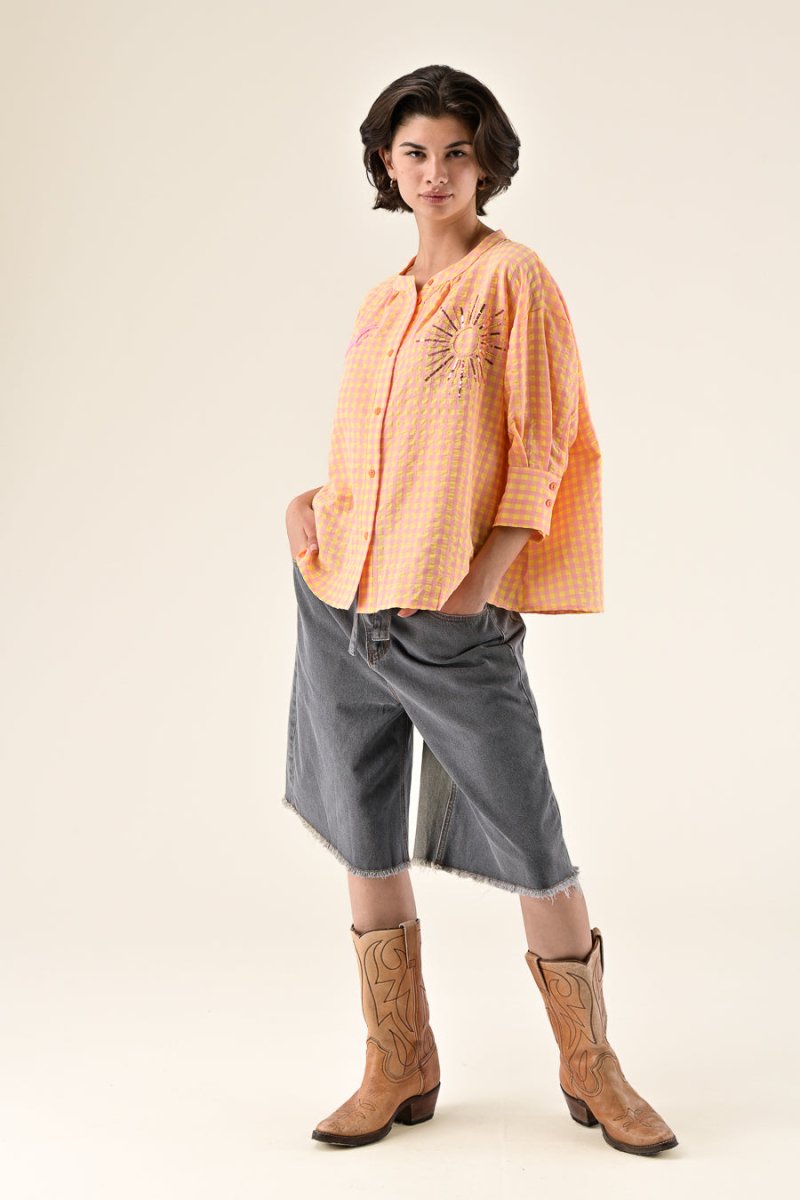 TOP SIMONE SOLSTICE PASTEL - ORFEO TOP