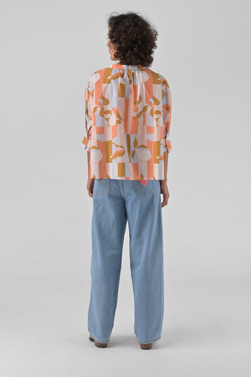 TOP SIMONE SOLSTICE PASTEL - ORFEO TOP