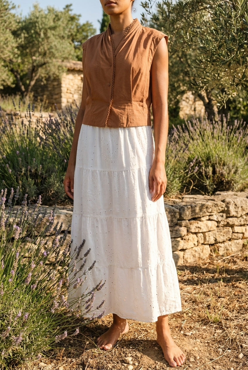 TOP TARA CAMEL - SEEUSOON TOP