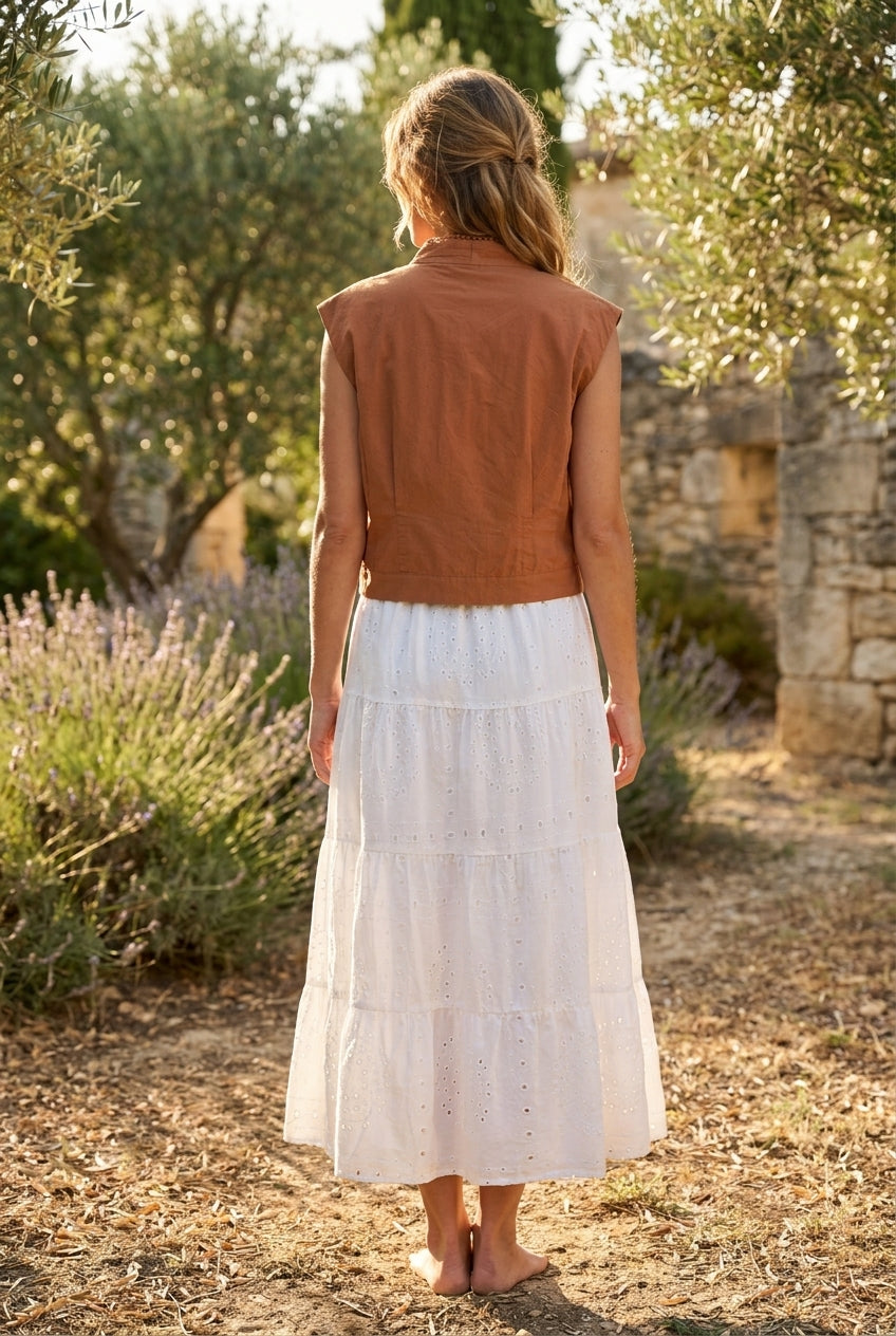 TOP TARA CAMEL - SEEUSOON TOP