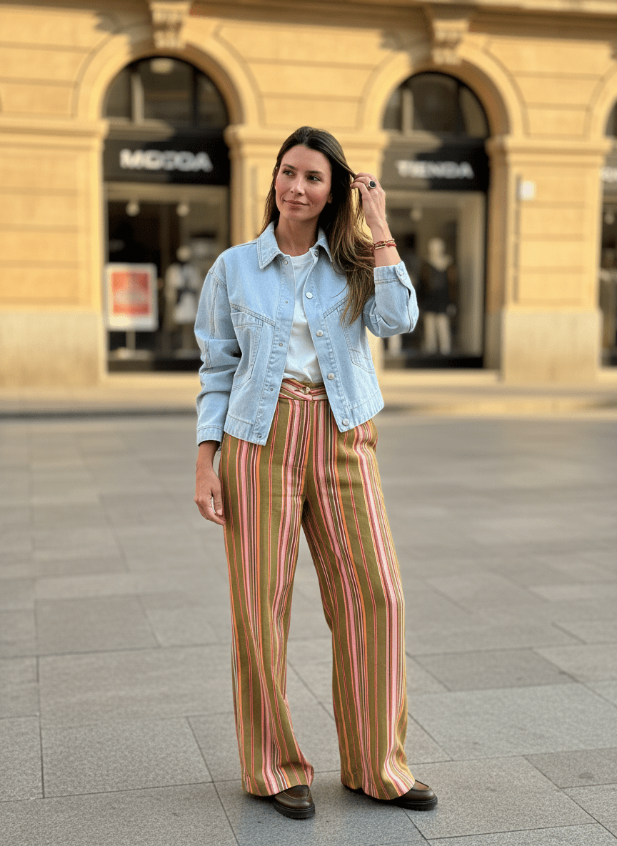 VALO DENIM BLEU - LAUREPLUSMAX Veste