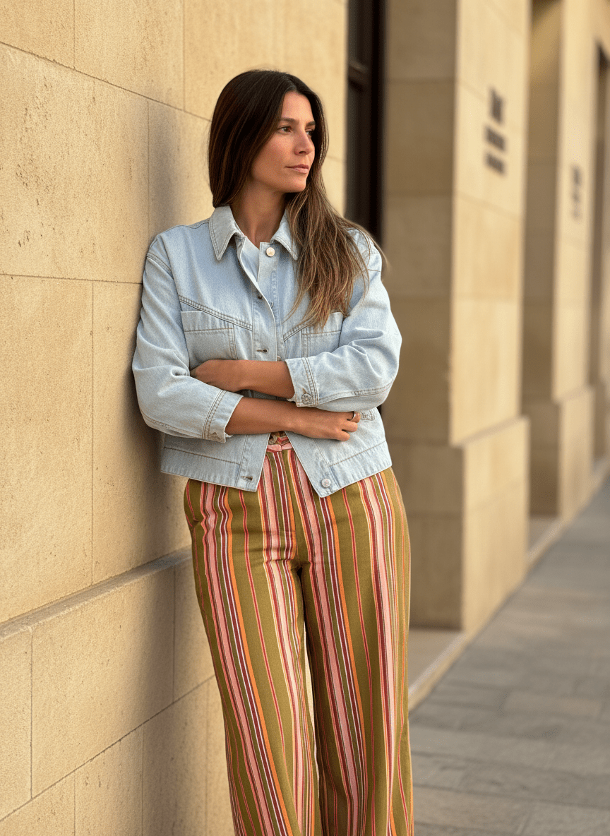 VALO DENIM BLEU - LAUREPLUSMAX Veste