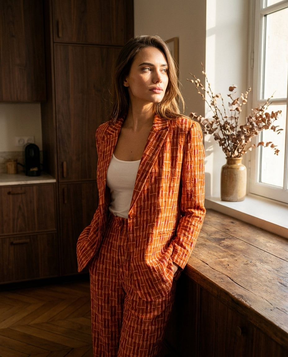 VESTE CAMILLE CAMEL - RUE DES ABBESSES Veste