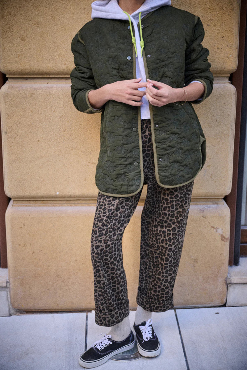 Veste Gladys KAKI - LAUREPLUSMAX Veste