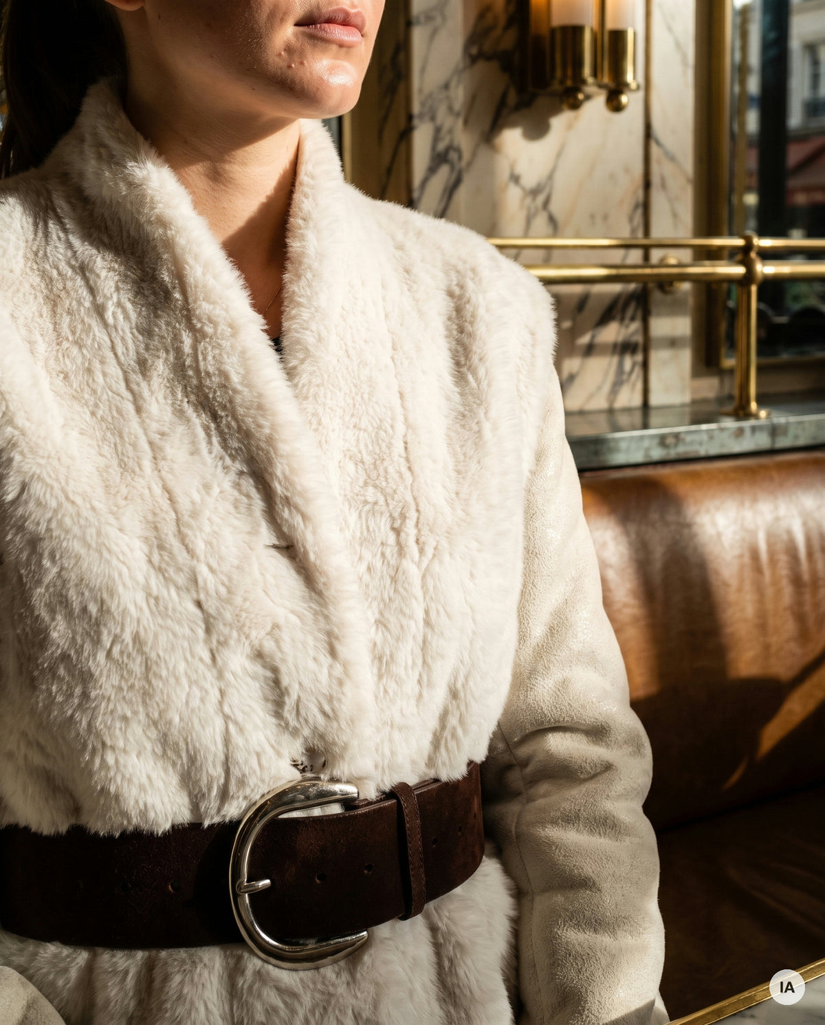 VESTE LOULIANA ECRU - ORFEO Veste — Image générée par IA