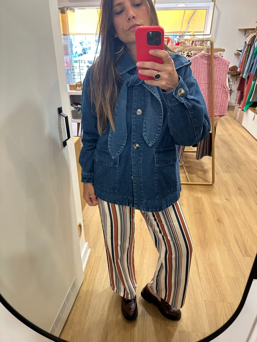 Veste Maggie BLEU JEAN - CHARLIOR Veste