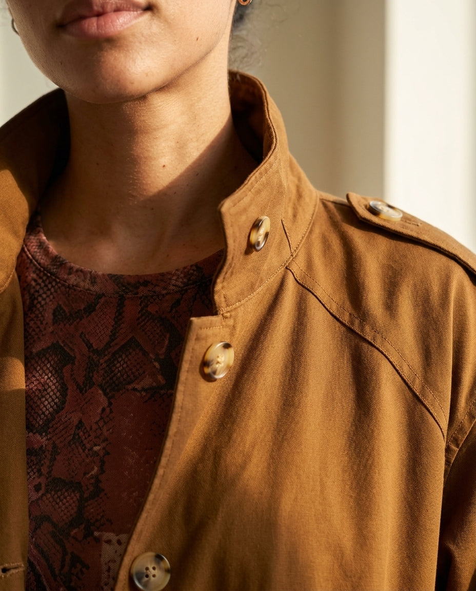 VESTE NEWPORT BEIGE - MINUIT DOUZE VESTE