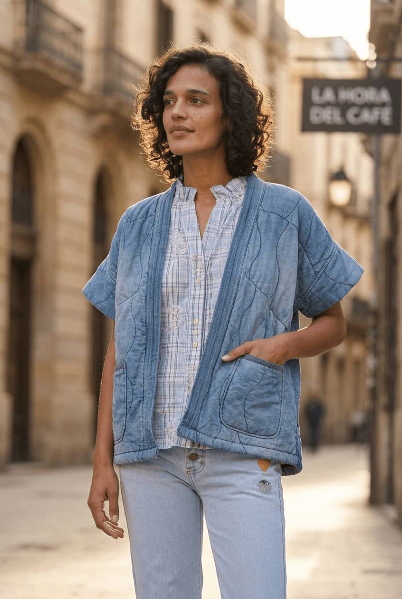 VESTE SAXON CHAMBRAY - ORFEO VESTE