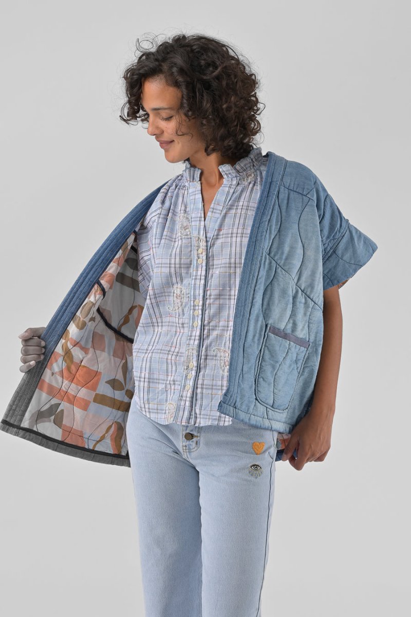 VESTE SAXON CHAMBRAY - ORFEO VESTE