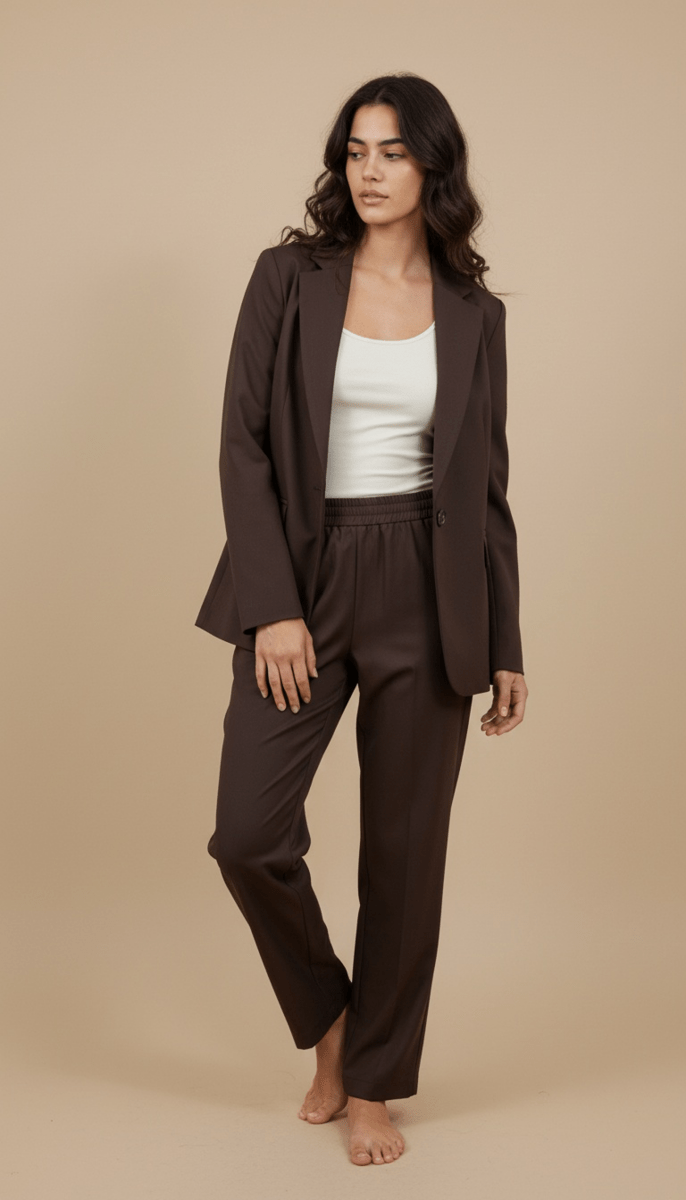 Veste Vianney CHOCOLAT - OPULLENCE Blazer