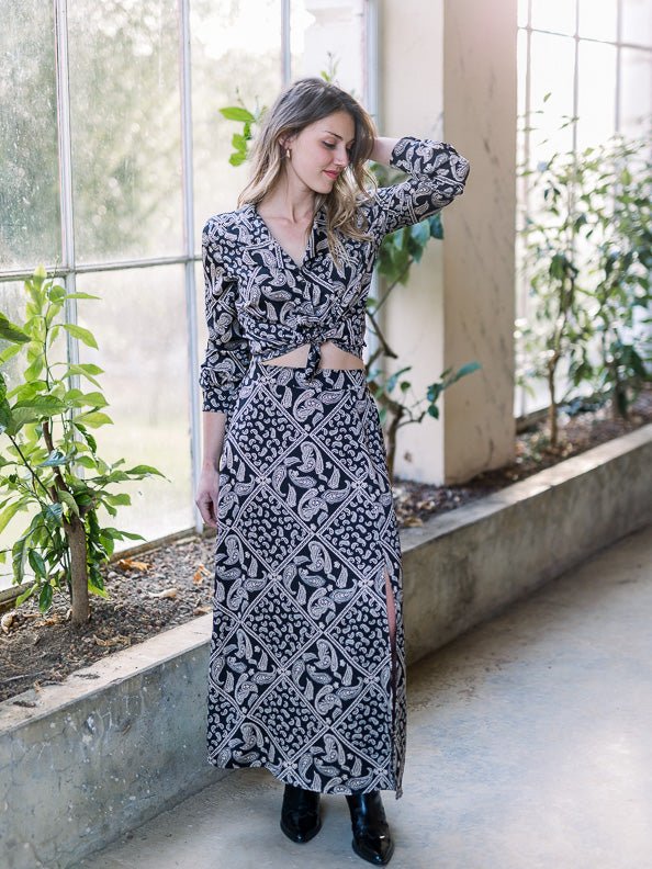Jupe Anna NOIR - LOËLA Jupe pour femme