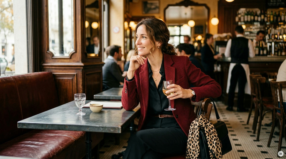 Comment intégrer le rouge au bureau sans perdre en crédibilité — nos tenues testées — Image générée par IA