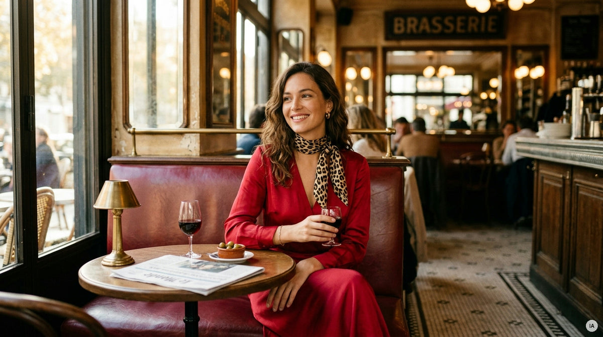Comment choisir sa robe rouge selon sa carnation : le guide complet — Image générée par IA