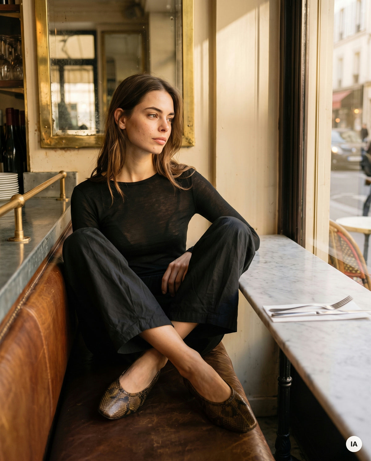 BALLERINES YONA - BOBBIES Sandales — Image générée par IA