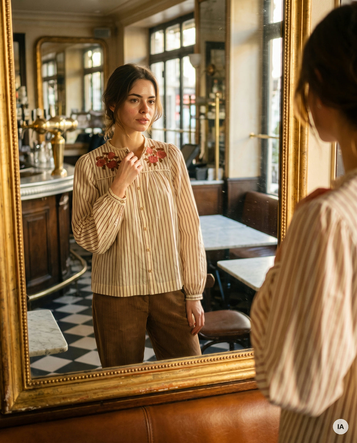 BLOUSE ANTON - CHARLIOR Top — Image générée par IA