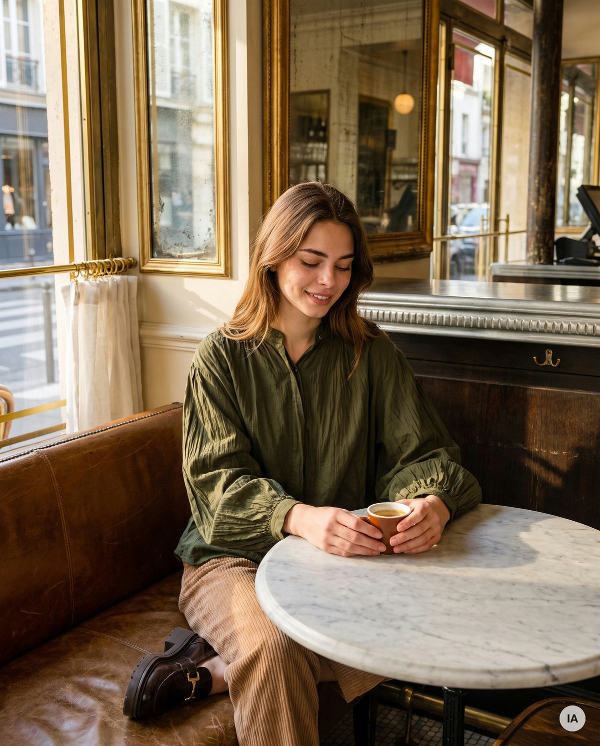 BLOUSE BELLINI - W STUDIO Top — Image générée par IA