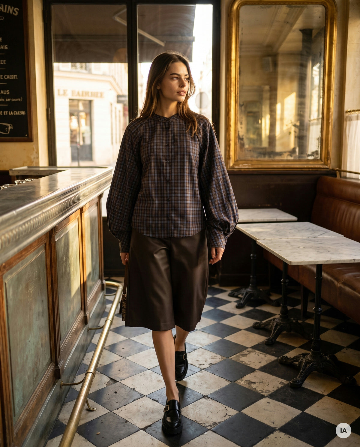 BLOUSE CASSANDRA - LAUREPLUSMAX Top — Image générée par IA